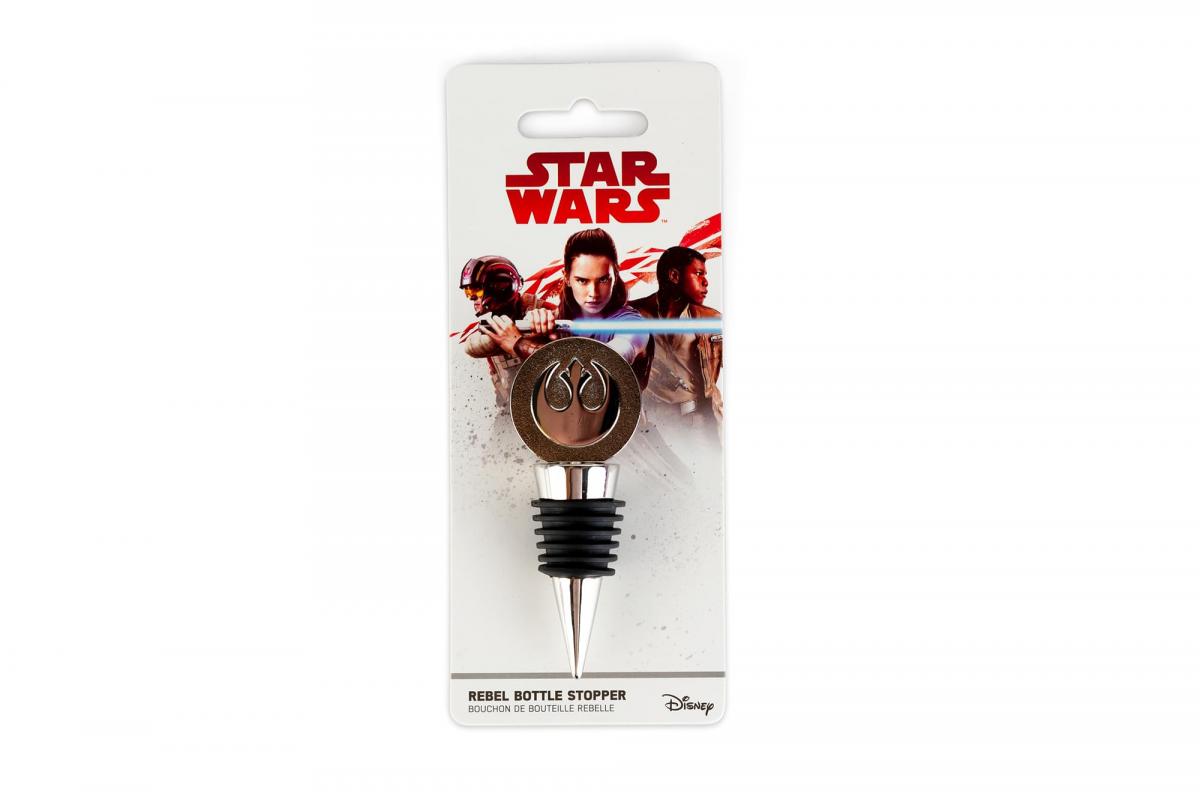 Star Wars The Last Jedi Rebel Logo Metal Bottle Stopper picture