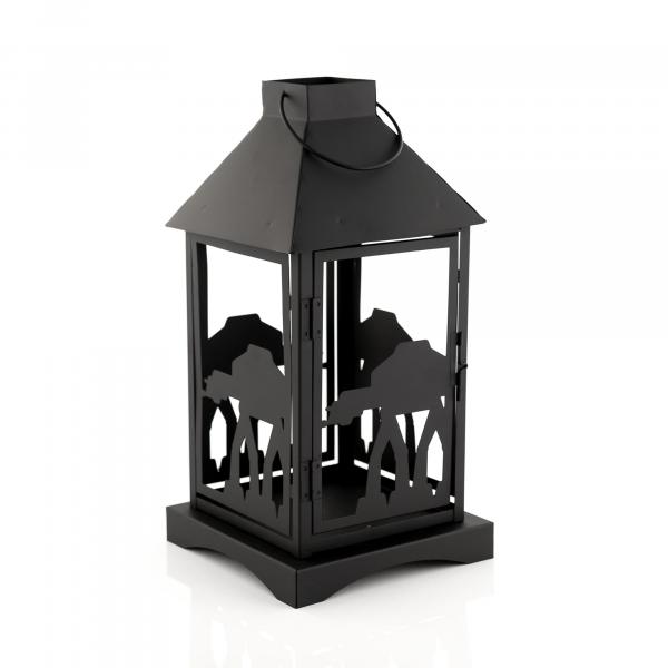 Star Wars Black AT-AT 7 x 14 Inch Stamped Iron Lantern