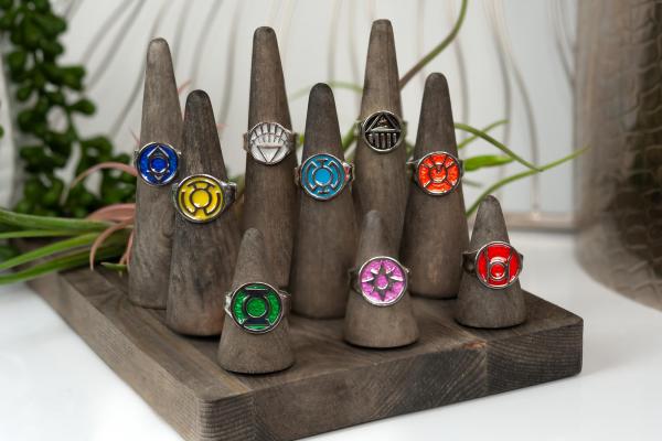 DC Comics Green Lantern Corps Adjustable Ring Set picture