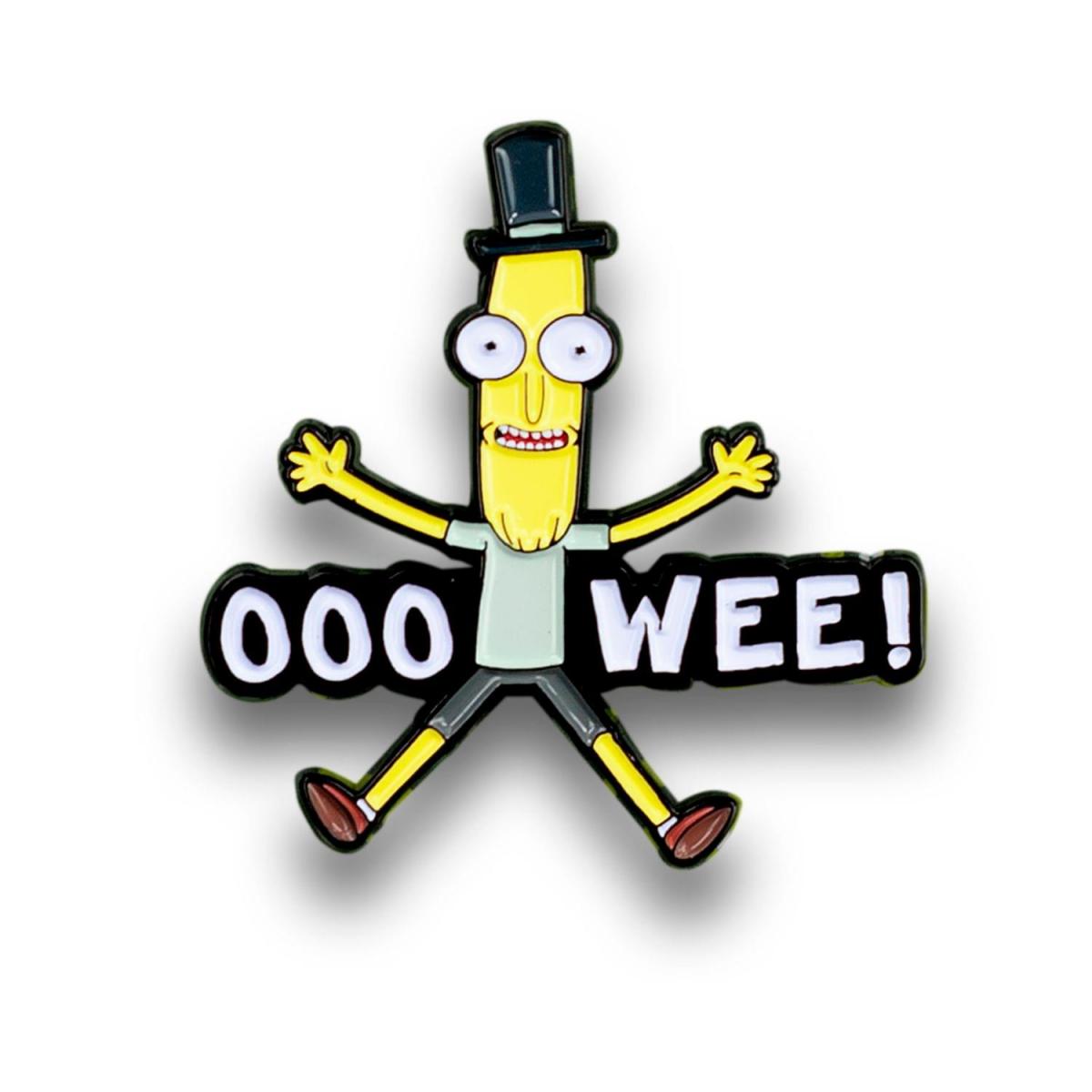 Rick and Morty Mr. Poopybutthole Enamel Collector Pin picture