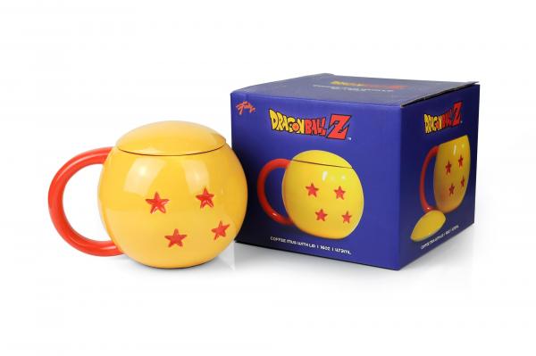 Dragon Ball Z 4 Star 16oz Molded Mug with Lid
