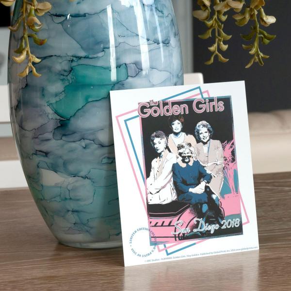 The Golden Girls 7?x6? Print Poster (SDCC Exclusive) picture