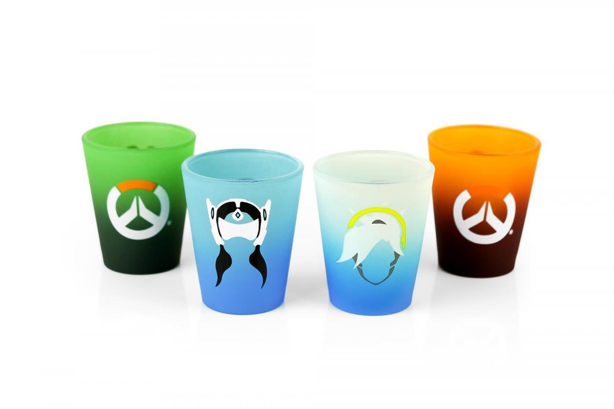 Overwatch Shot Glass 4-Pack picture