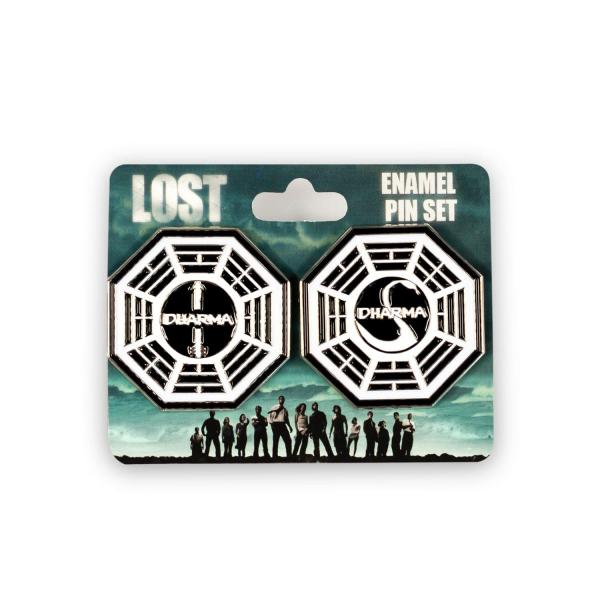 LOST Dharma Initiative Station Exclusive Enamel Pin Set