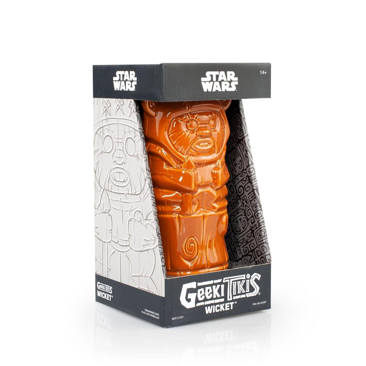 Star Wars Ewok Wicket 14oz Geeki Tikis Ceramic Mug picture