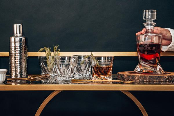 Star Trek TNG Whisky Decanter Set picture
