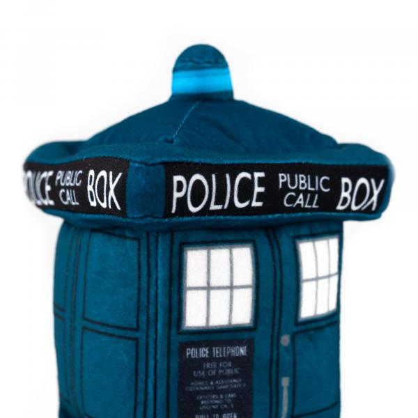 Doctor Who Plush TARDIS & 13th Doctor Enamel Collector Pin picture