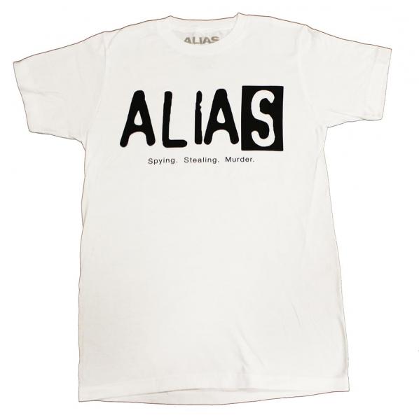 Alias Logo Men's White T-Shirt picture