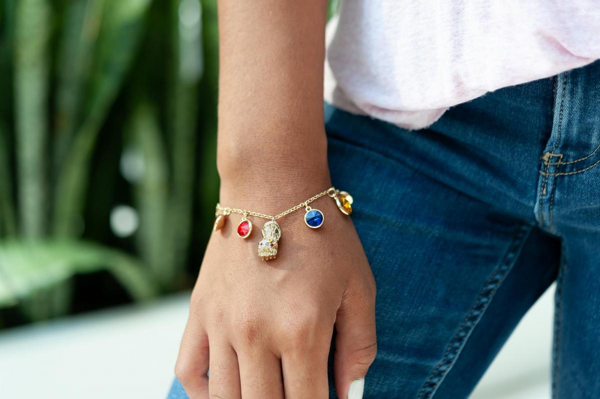 Marvel Avengers Endgame Infinity Stone Charm Bracelet picture