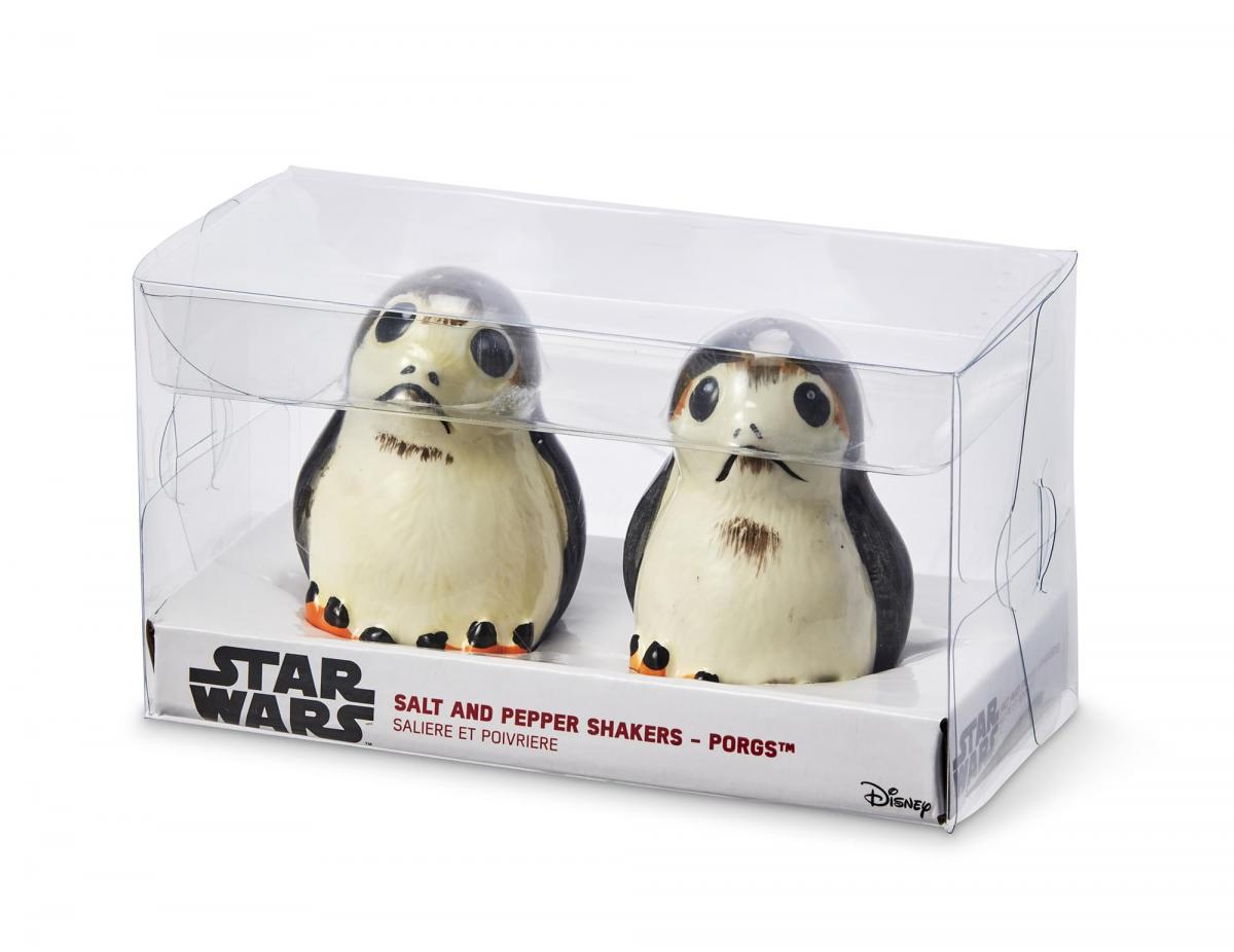 Star Wars Porgs Ceramic Salt & Pepper Shaker Set picture
