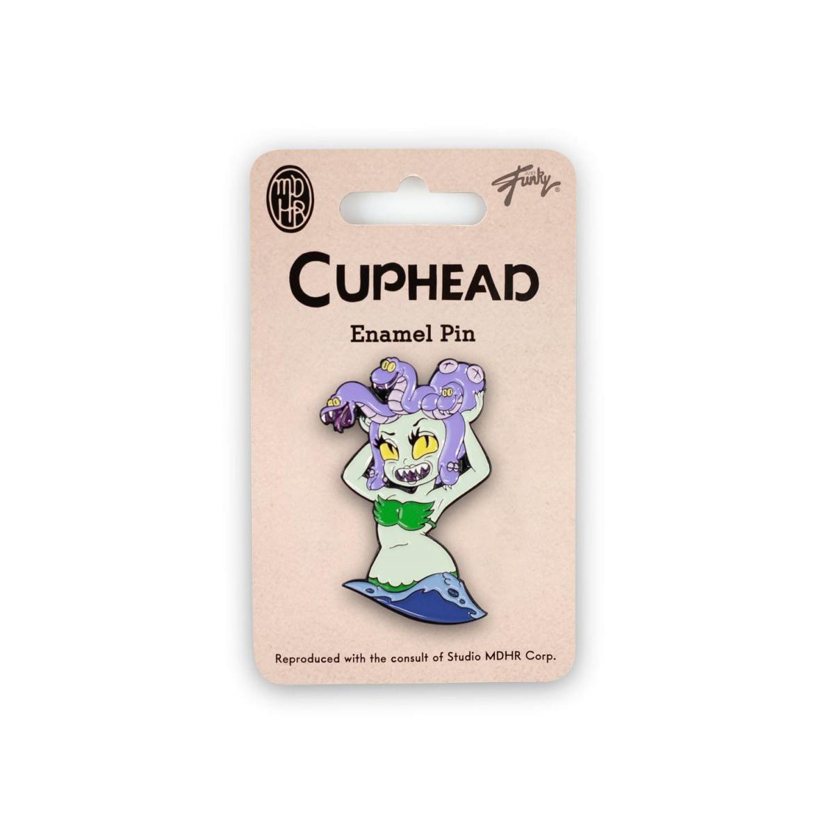 Cuphead Medusa Enamel Collector Pin picture