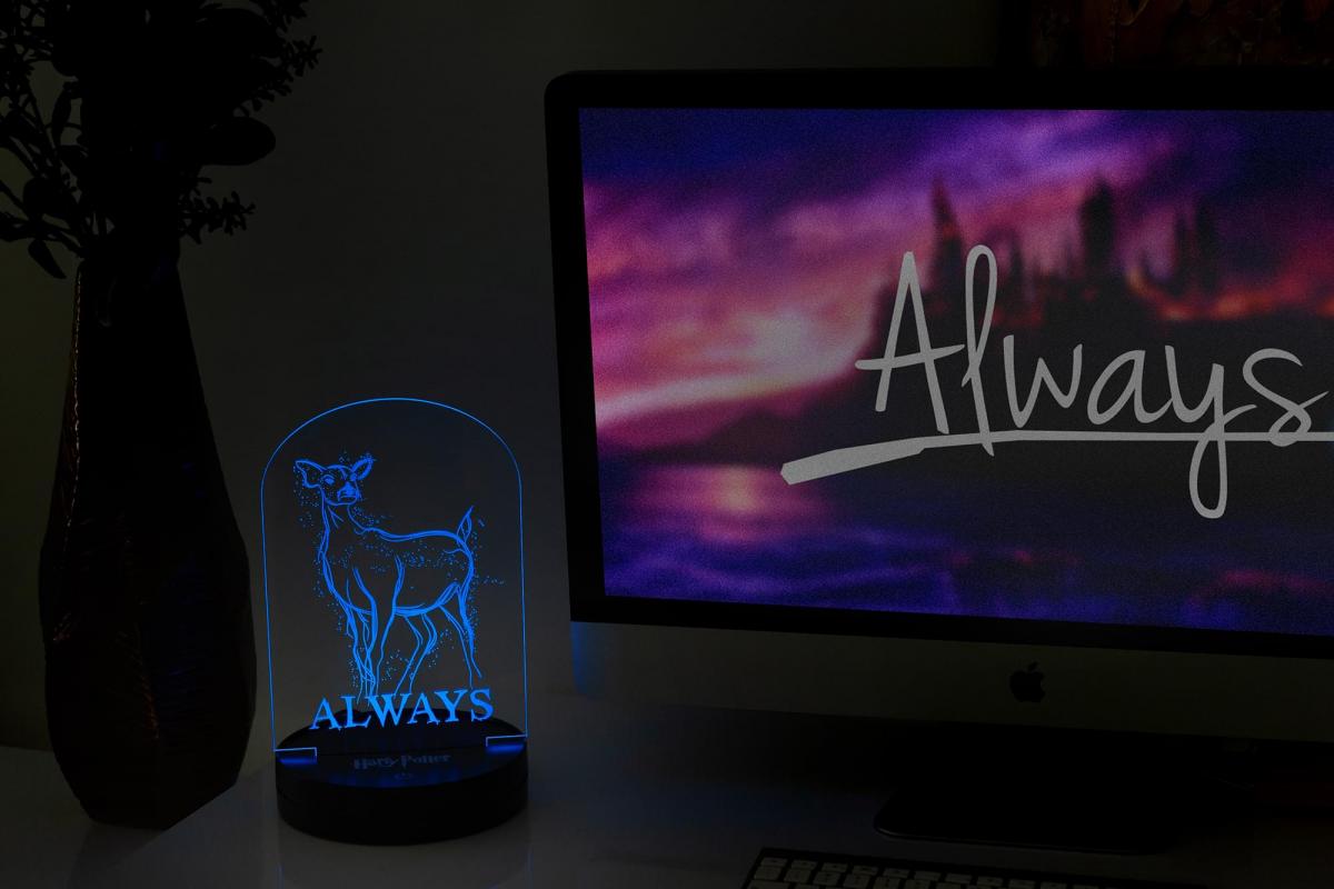 Harry Potter Acrylic LED Light Set Dumbledore Snape Patronus picture