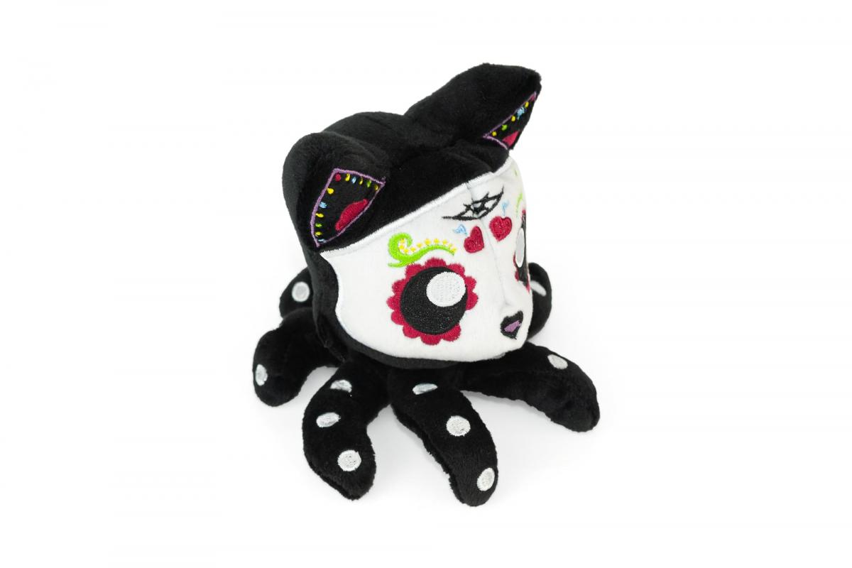 Sugar Skull Tentacle Kitty 4 Inch Little Ones Plush picture