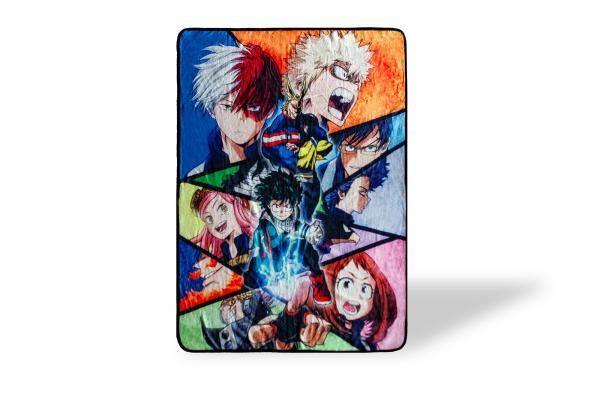 My Hero Academia Collage 45x60 Inch Fleece Throw Blanket picture