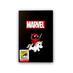Marvel Deadpool Unicorn Enamel Pin, SDCC Exclusive