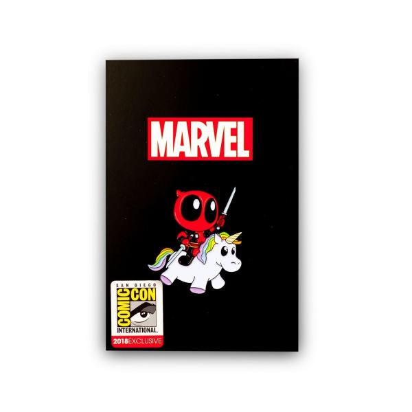 Marvel Deadpool Unicorn Enamel Pin, SDCC Exclusive