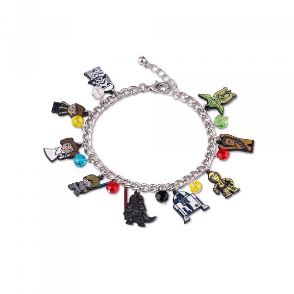 Star Wars Chibi Characters 15mm Enamel Charm Bracelet