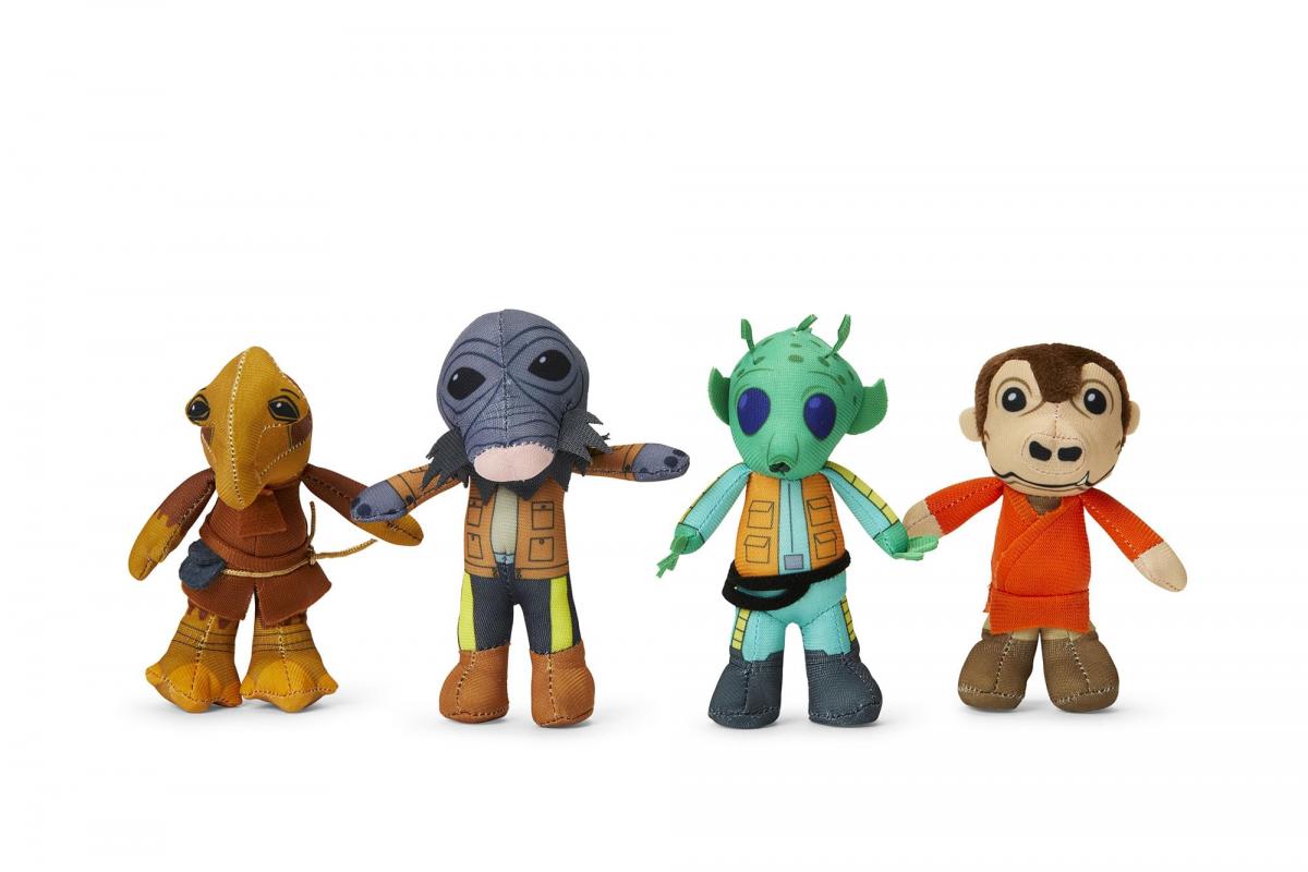 Star Wars Exclusive Cantina Villains Plush 4 Pack picture