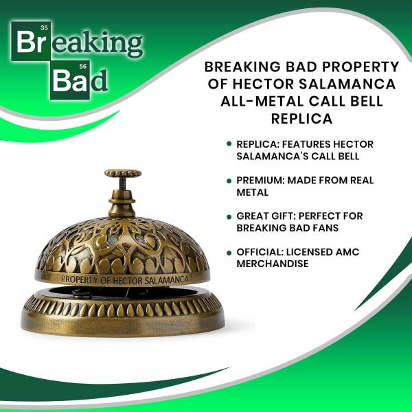 Breaking Bad Hector Salamanca All-Metal Call Bell Replica picture