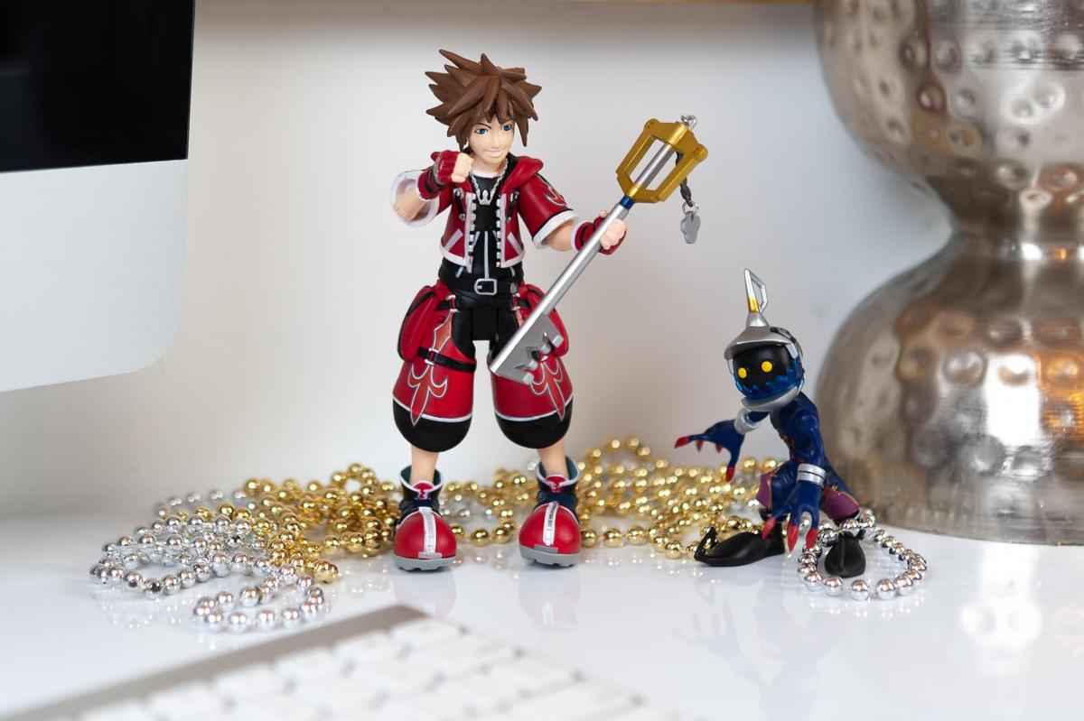 Kingdom Hearts Valor Form Sora & Soldier Figure 2-Pack picture