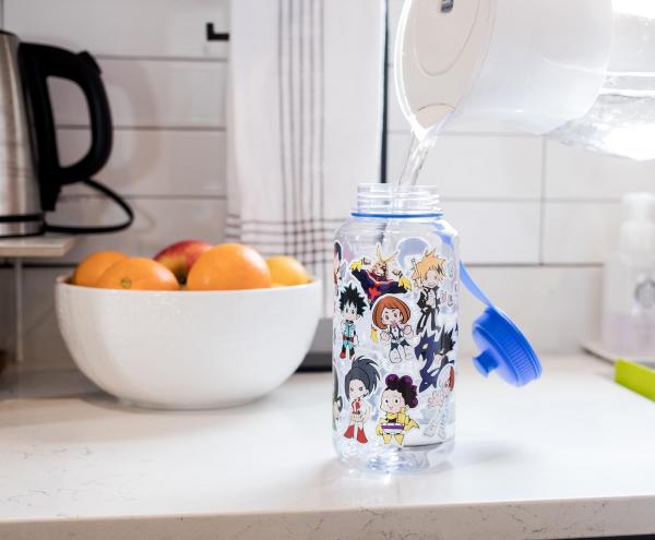 My Hero Academia Chibi Characters Water Bottle picture