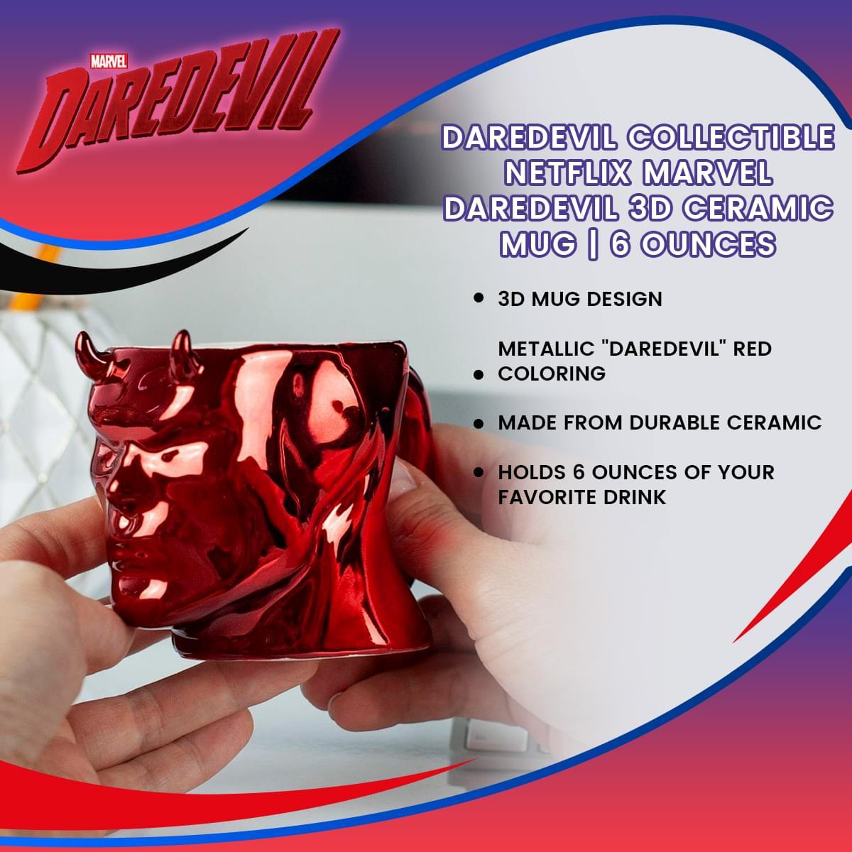 Marvel Daredevil 6oz Molded Mug picture