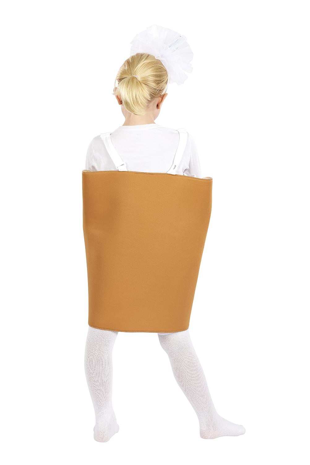 Just Coffee Child Costume w/ Tunic & Headpiece | One Size picture