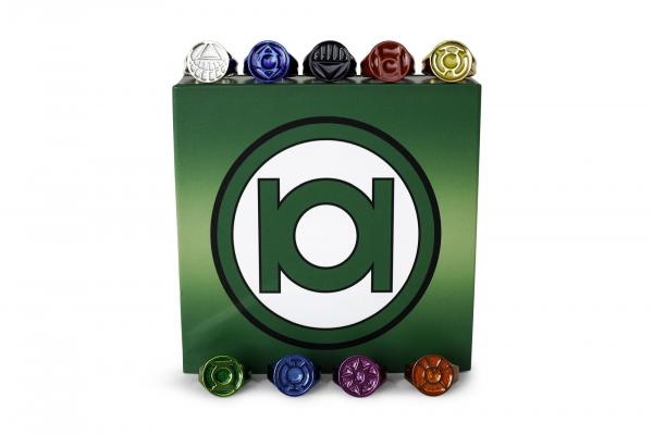 DC Comics Green Lantern Power Rings | 9 Ring Set picture