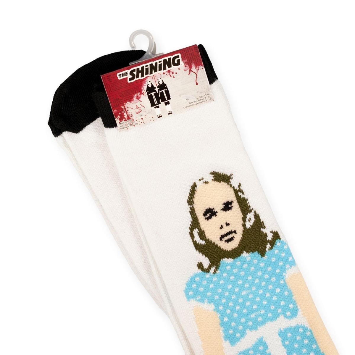 The Shinning Exclusive Grady Twins White Crew Socks picture
