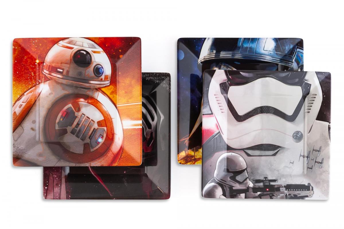 Star Wars Melamine Plate Set, 4 Pieces picture