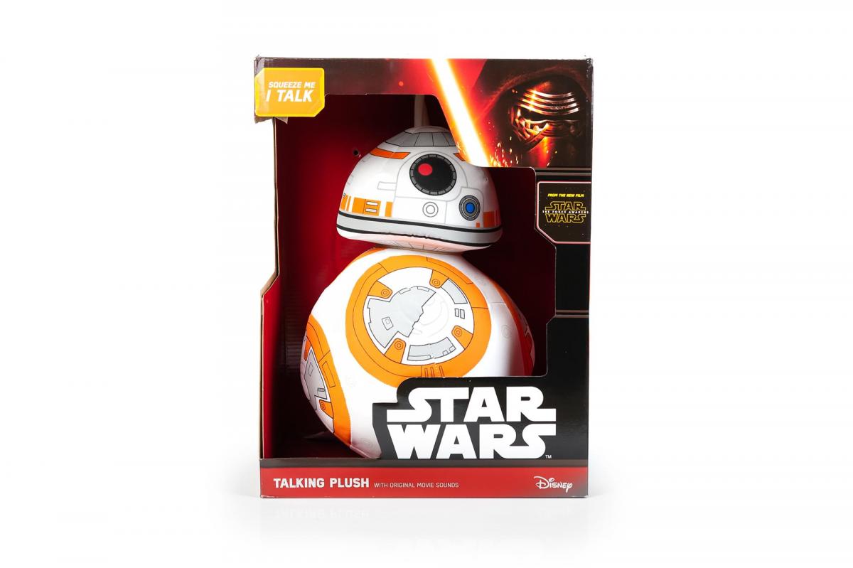 Star Wars The Force Awakens 15" Talking Plush BB-9 picture