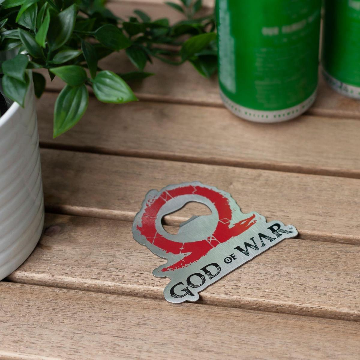 God of War (2018) Logo Metal Bottle Opener picture
