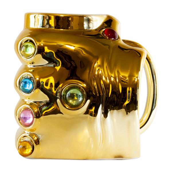 Marvel Infinity Gauntlet 20oz Ceramic Molded Coffee Mug picture