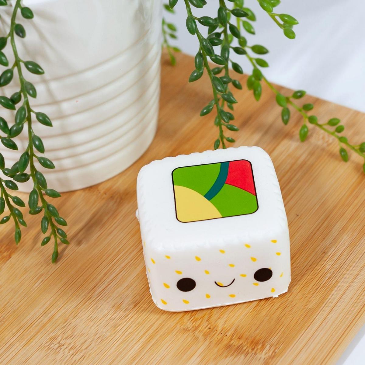 Smiling Sushi Maki Roll Foam Squishy Toy picture