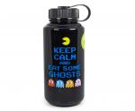 Pac-Man Keep Calm 32 Ounce Plastic Water Bottle