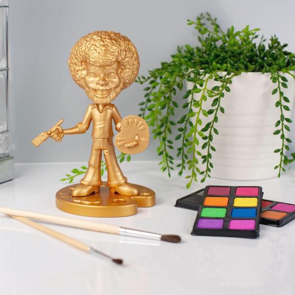 Bob Ross Vinyl Figure- Gold Variant picture