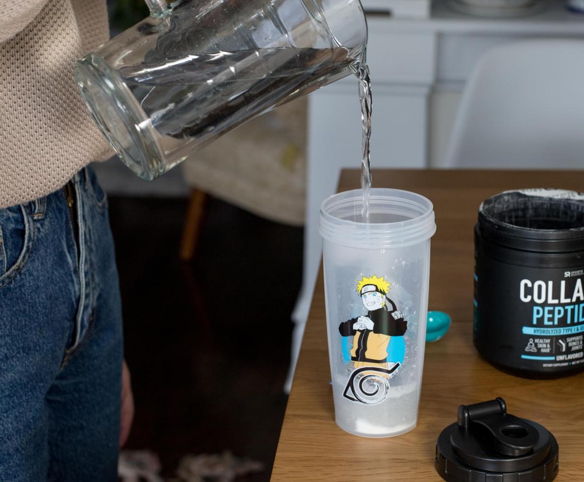 Naruto 20oz Plastic Shaker Bottle picture