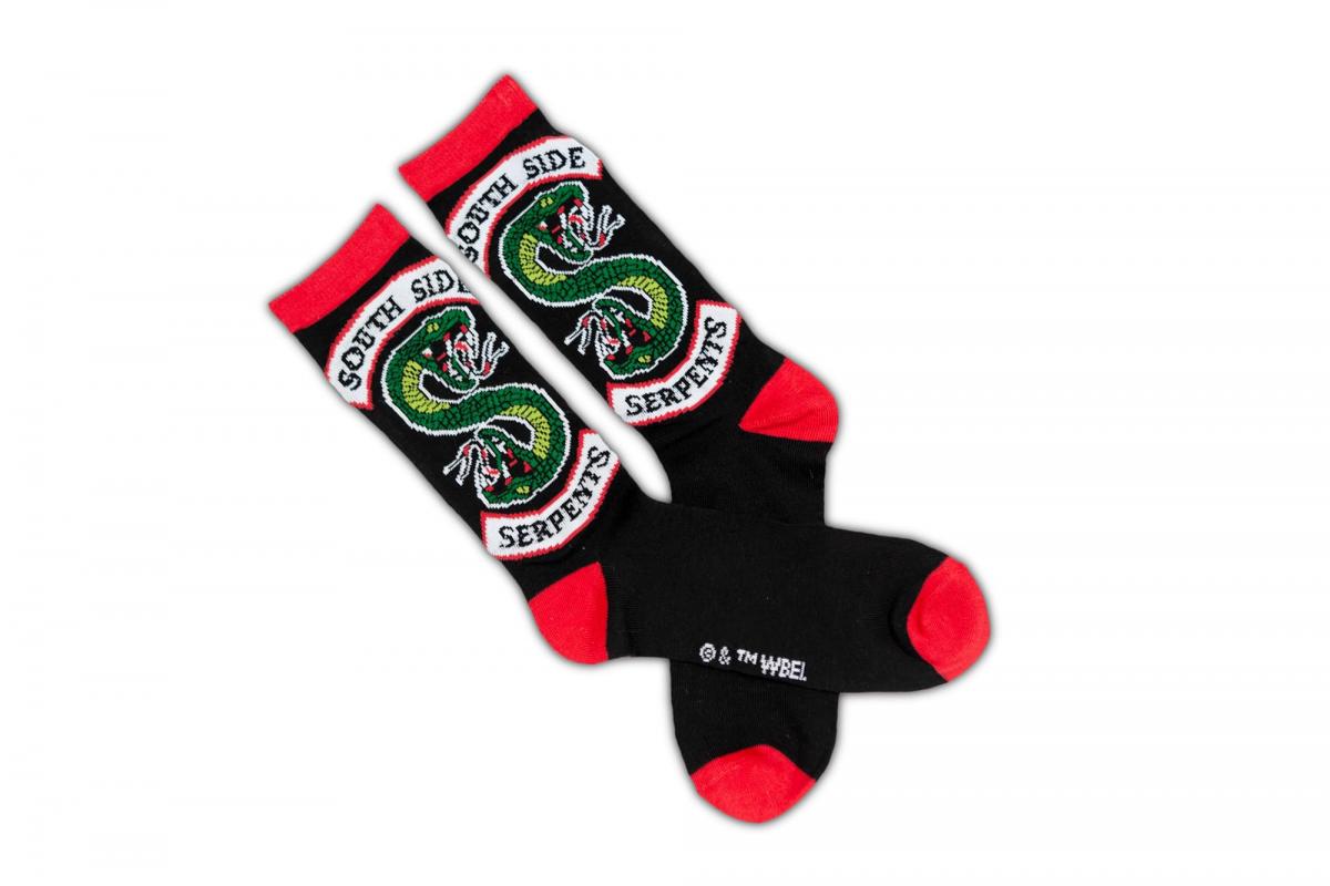 Riverdale Black Serpents Men's Casual Crew Sock | 1 Pair picture