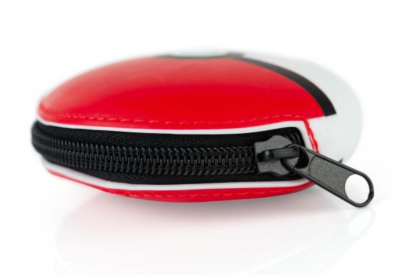 Pokemon Pokeball Silicon Zippered Coin Pouch picture