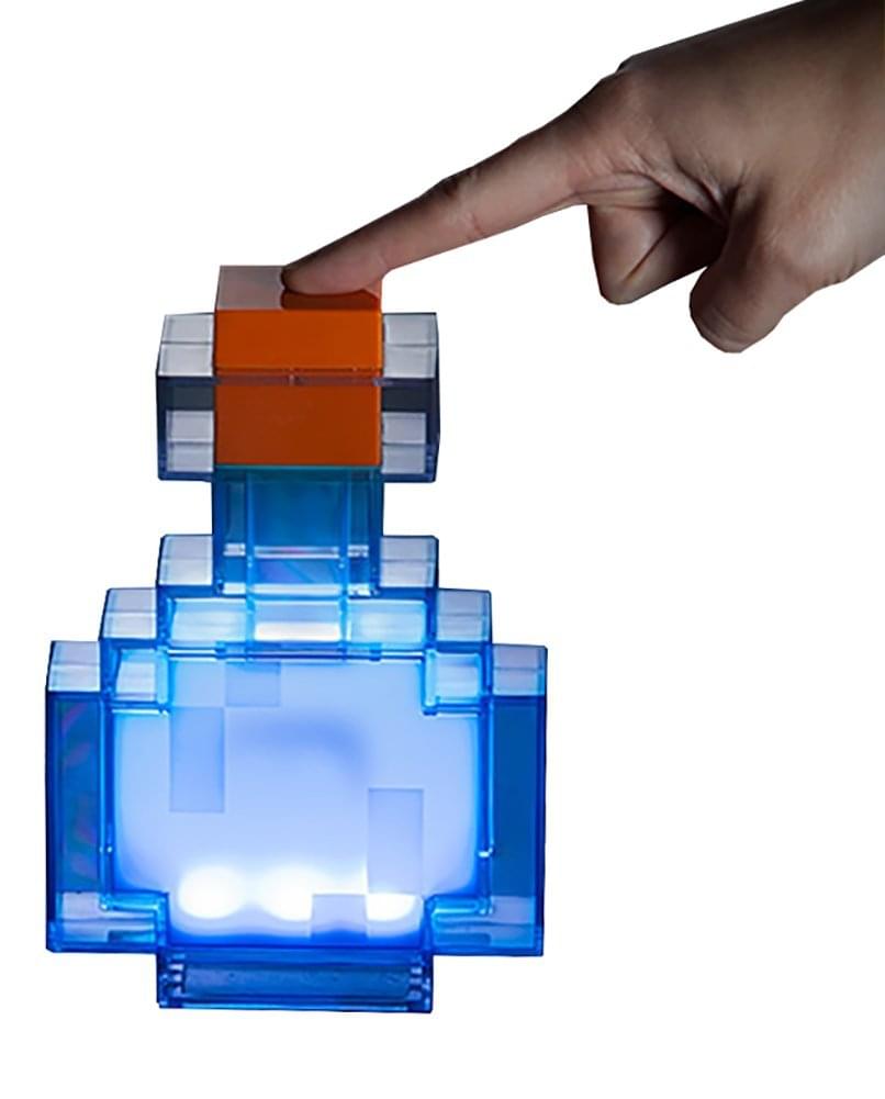 Minecraft Potion Bottle 7.4 Inch Color-Changing LED Lamp picture