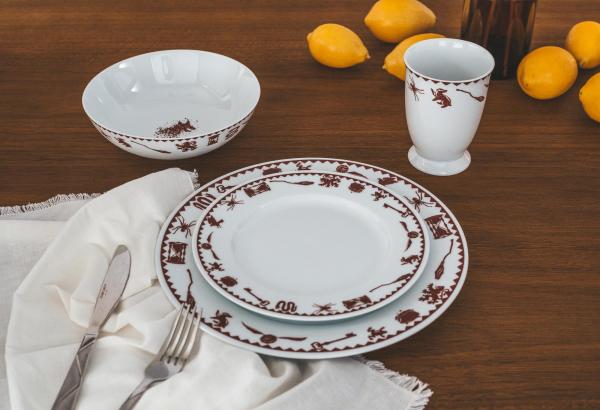 Harry Potter Icons 4 Piece Ceramic Dinner Set picture