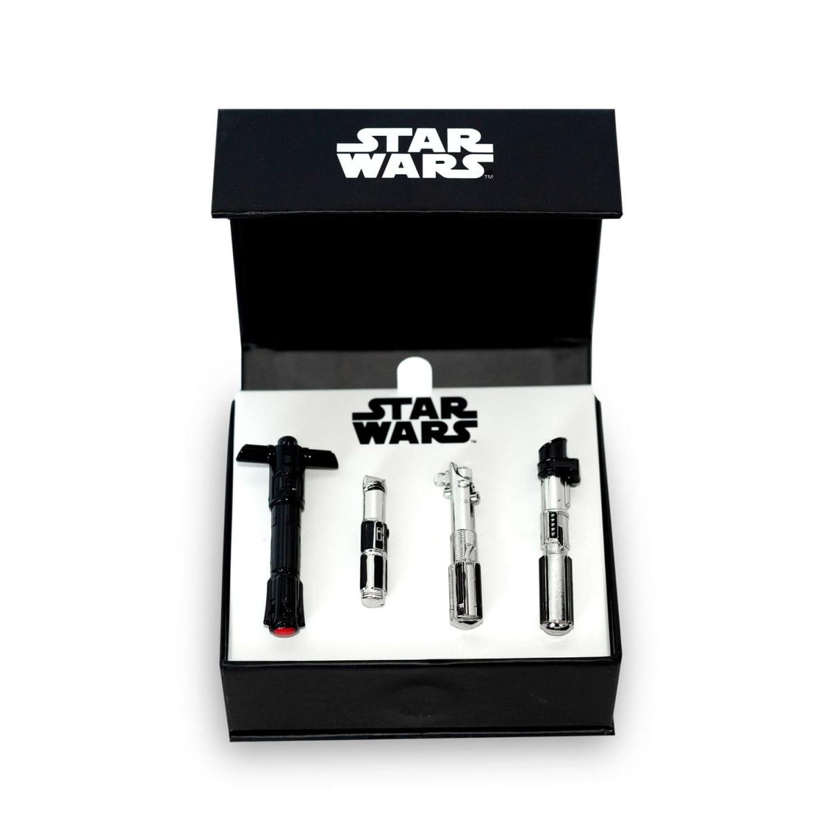 Star Wars Exclusive 4 Piece 3D Lightsaber Pin Set picture