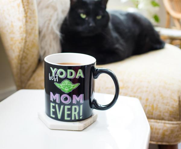 Star Wars Yoda Best Mom Ever 20 Ounce Ceramic Mug picture