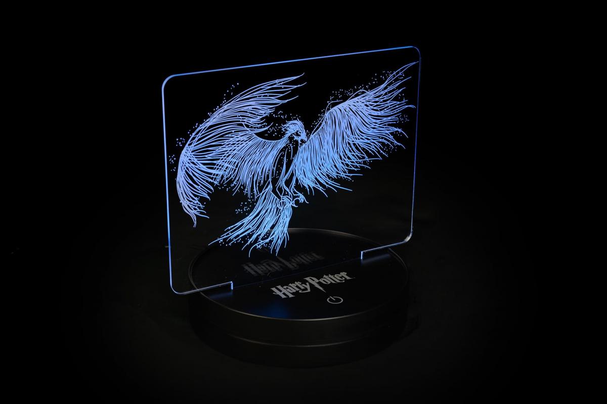 Harry Potter Acrylic LED Light Set Dumbledore Snape Patronus picture