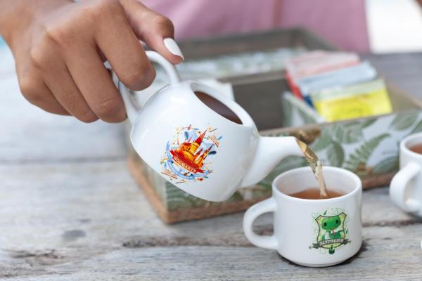 Harry Potter Hogwarts Mini Porcelain Teapot picture