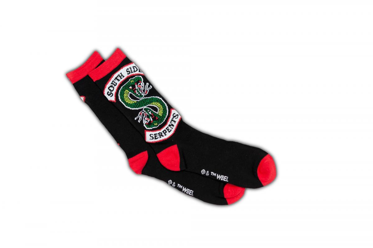 Riverdale Black Serpents Men's Casual Crew Sock | 1 Pair picture