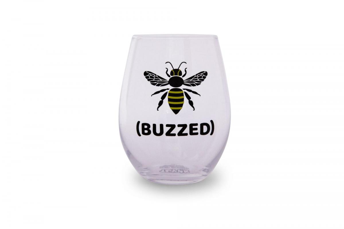 Buzzed 20 oz. Stemless Wine Glass picture