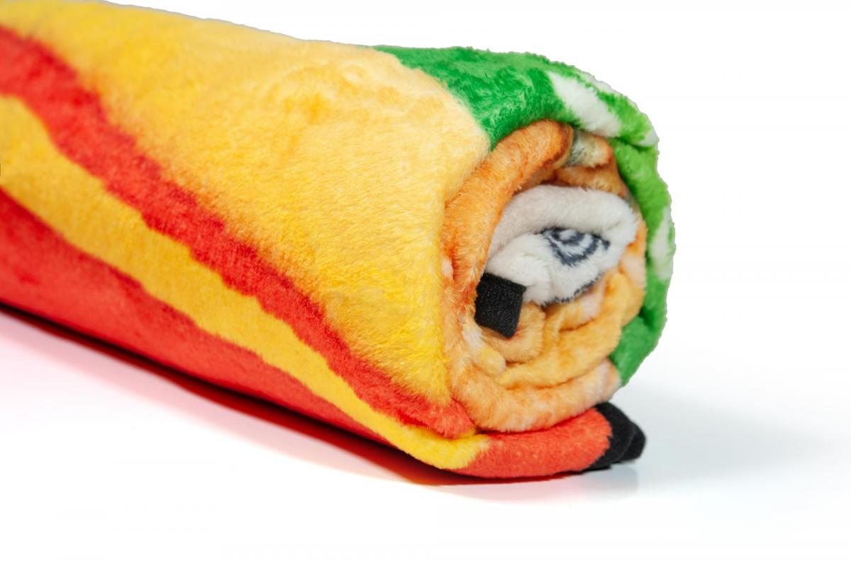 Eggo Waffle Box 45x60 Inch Fleece Throw Blanket picture