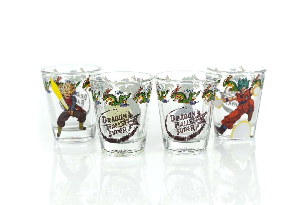 Dragon Ball Super 2oz Character Shot Glasses | Set of 4 picture