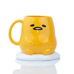 Gudetama the Lazy Egg Molded Ceramic Coffee Mug